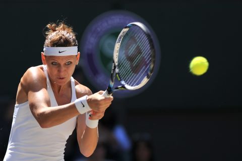 Safarova was playing in her first-ever grand slam semifinal and rarely troubled Kvitova.