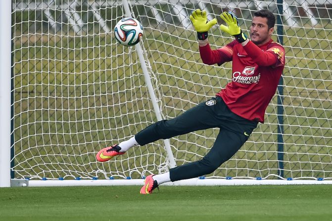 With the weight of the country's expectations on the squad, Cesar and the Brazilian team have been training hard to bring the trophy back to Brazil.
