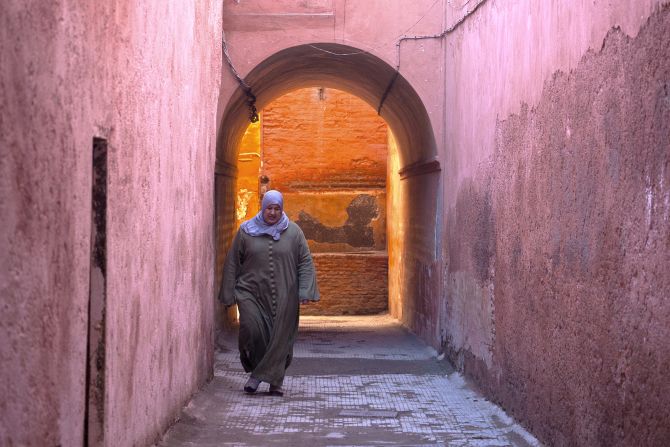 Marrakech photographer Ali Berrada advises carrying compact camera equipment. "Walking through narrow streets of the old medina with a bulky professional camera, tripod and bag full of lenses is the easiest way to spook potential subjects," he writes.
