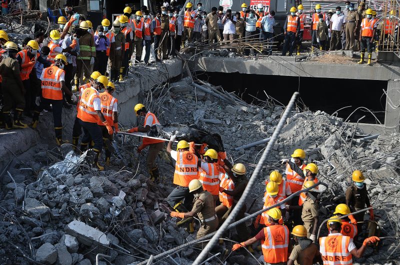 Death toll in India building collapse rises to 61 | CNN