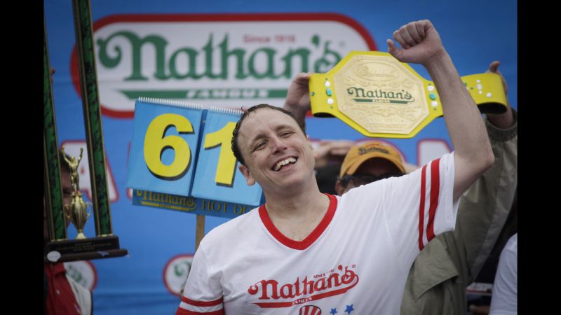 Joey chestnut sales t shirt