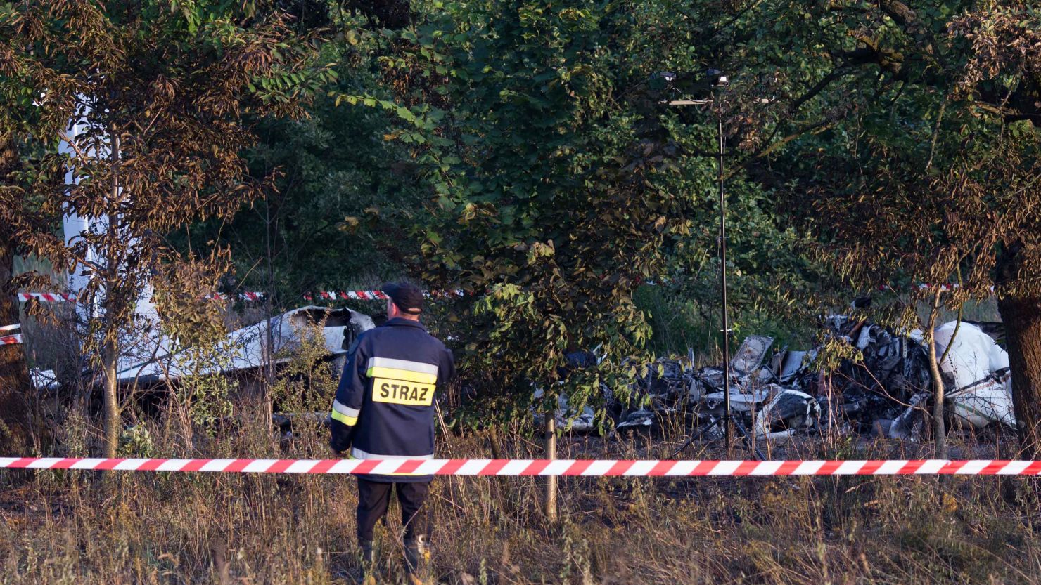 Nine bodies were found in the plane's wreckage, according to police.