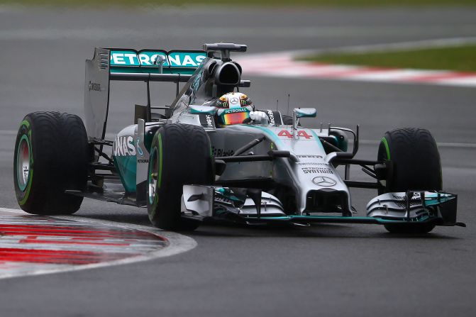 Hamilton in splendid isolation after Rosberg's retirement handed him a golden opportunity.