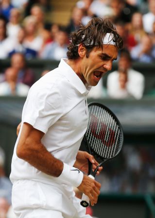Roger Federer's run to the Wimbledon final, where he pushed Novak Djokovic all the way in a five-set thriller, was his personal highlight of 2014.