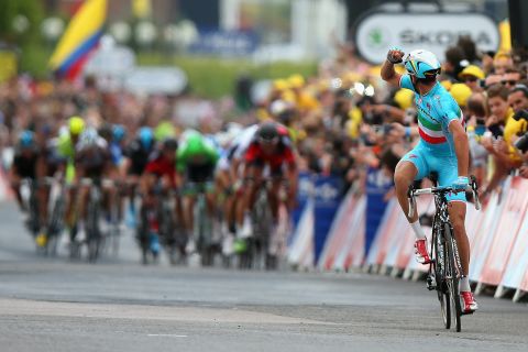 A superb victory on the second stage of the Tour in Yorkshire set the scene for Nibali's domination to date. 