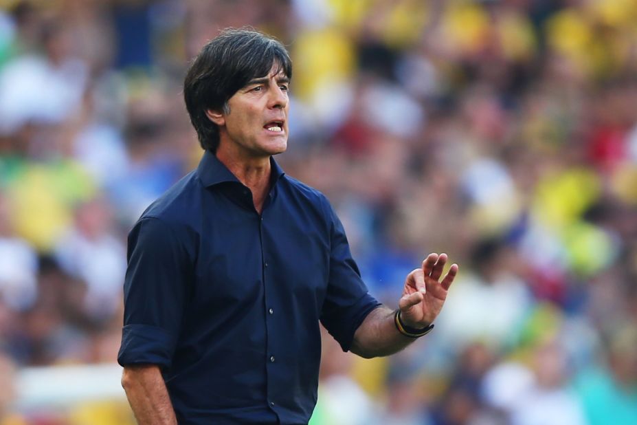 Joachim Low has steered Germany to a fourth consecutive World Cup semifinal. The 54-year-old coach succeeded Jurgen Klinsmann following the 2006 finals hosted by the Germans.  