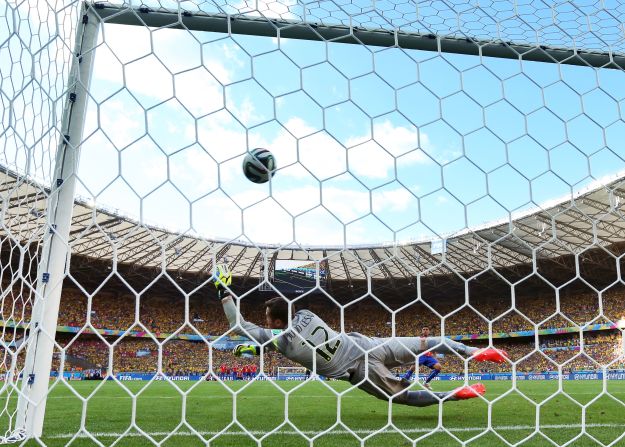 Belo Horizonte was the scene of Brazil's dramatic penalty shootout win over Chile in the last 16. Will Julio Cesar (pictured) be able to repel the German threat in Tuesday's semifinal?