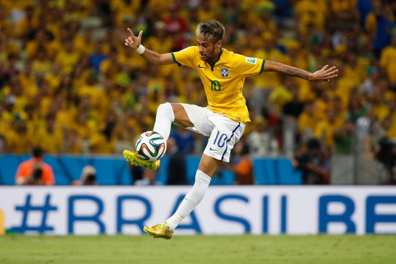 Watch out Rooney! Neymar has scored 46 goals for Brazil, including two against the U.S. on Tuesday.