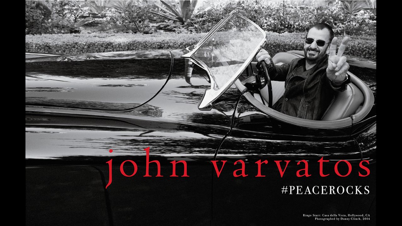 On July 7, on his seventy-fourth birthday, Ringo Starr was named the face of John Varvatos' Fall 2014 campaign, adding one more notable look to his more than fifty years as an avatar of style.
