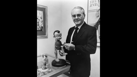 <a href="http://www.cnn.com/2014/07/08/showbiz/pinocchio-voice-actor-dead/index.html">Richard Percy Jones</a>, the actor who gave Pinocchio his voice in the 1940 Disney movie, died at his California home on July 8. He was 87.