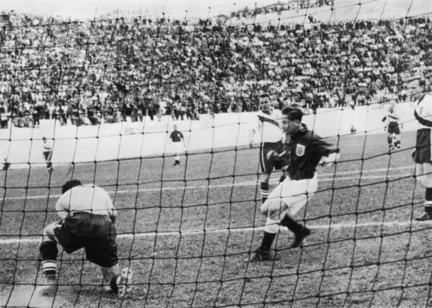 <strong>USA 1-0 England (1950):</strong> That same tournament -- in the same city where Germany hammered Brazil 64 years later -- <a href="index.php?page=&url=https%3A%2F%2Fwww.cnn.com%2F2014%2F06%2F30%2Fsport%2Ffootball%2Fworld-cup-team-usa-football%2Findex.html" target="_blank">a star-studded England team was expected to sweep aside an American lineup of mailmen and school teachers.</a> Joe Gaetjens, a Haitian who was later thought to have been killed by Francois "Papa Doc" Duvalier's death squad, scored the only goal to stun the football world.
