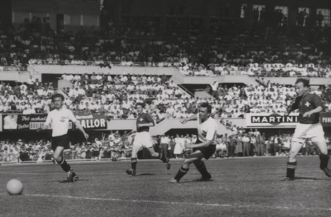 <strong>Austria 7-5 Switzerland (1954):</strong> The result was not a shock in the sense of the outcome of this quarterfinal match, but merely in the scoreline. A record 12 goals were scored, including a hat-trick by Swiss forward Josef Hugi, to exceed the 11 scored by Brazil and Poland in 1938's 6-5 result.