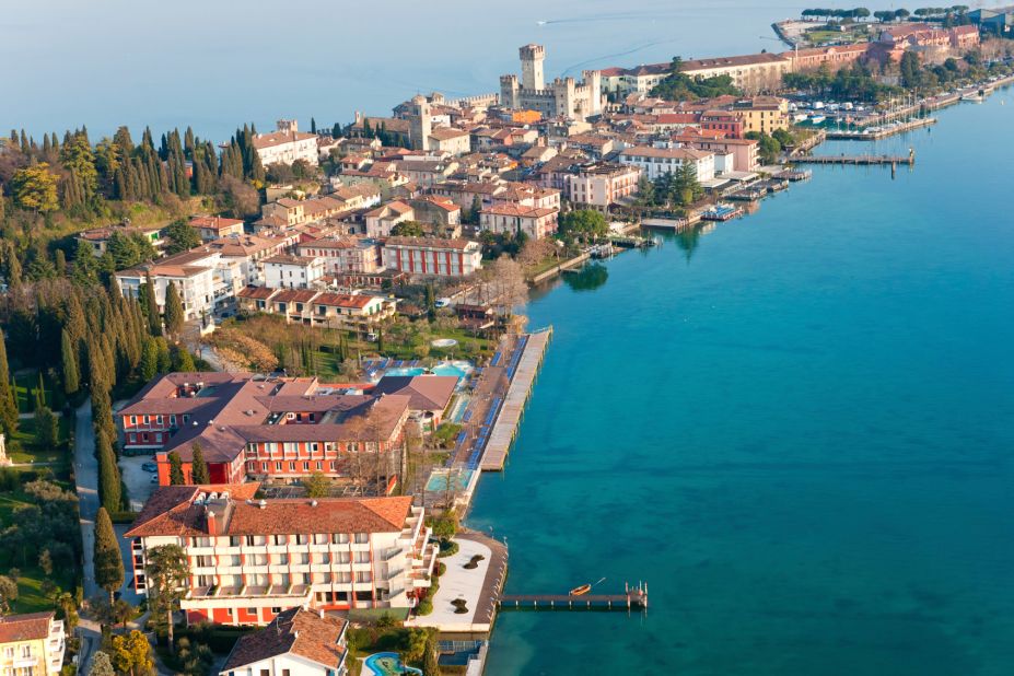 With ruins galore, Lake Garda in Italy is the perfect city for a hand-in-hand stroll on a cobblestoned Roman street. 