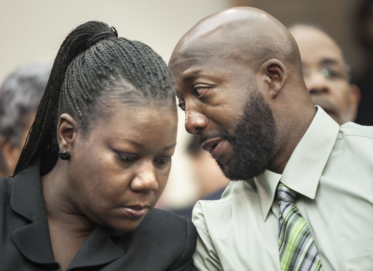 Sybrina Fulton and Tracy Martin, Trayvon Martin's parents, have been actively engaged in working to change "stand your ground" laws. They also have been speaking to groups and conventions around the country about ethnic profiling and prevention of violent crimes. They established a foundation in their son's name, which provides stipends to families who have lost children to gun violence.  