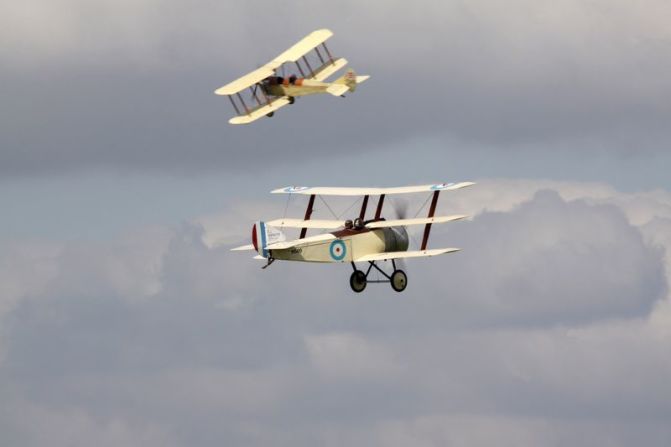 <a  target="_blank" target="_blank">The Great War Display</a>, a homage to the historical importance of fighter aircraft, will showcase British and German warplane models that performed indisputable feats during World War I. The Sopwith Triplane (pictured) is a replica of the first Triplane prototype, a British single seat fighter plane which took flight in the summer of 1916 and is one of only 150 Triplanes built. The aircraft was designed with the widest field of vision and maximum maneuverability.