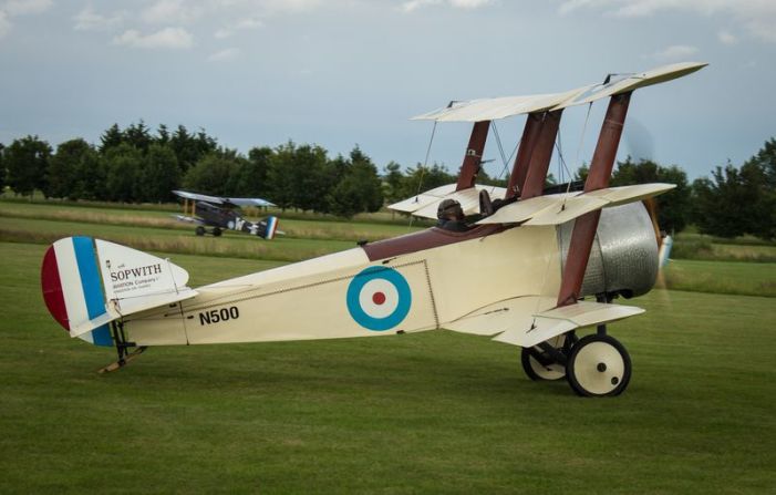 <a  target="_blank" target="_blank">Richard Piper</a>, a member of The Great War Display team, is looking forward to the planes returning to their home turf: "This event is really important to us as some of the aircraft was originally built in Farnborough -- the airshow is all about what we do." 