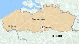 Map of Belgium