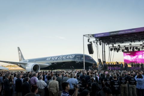 Boeing handed over the first 787-9 Dreamliner to Air New Zealand on July 8, 2014. 