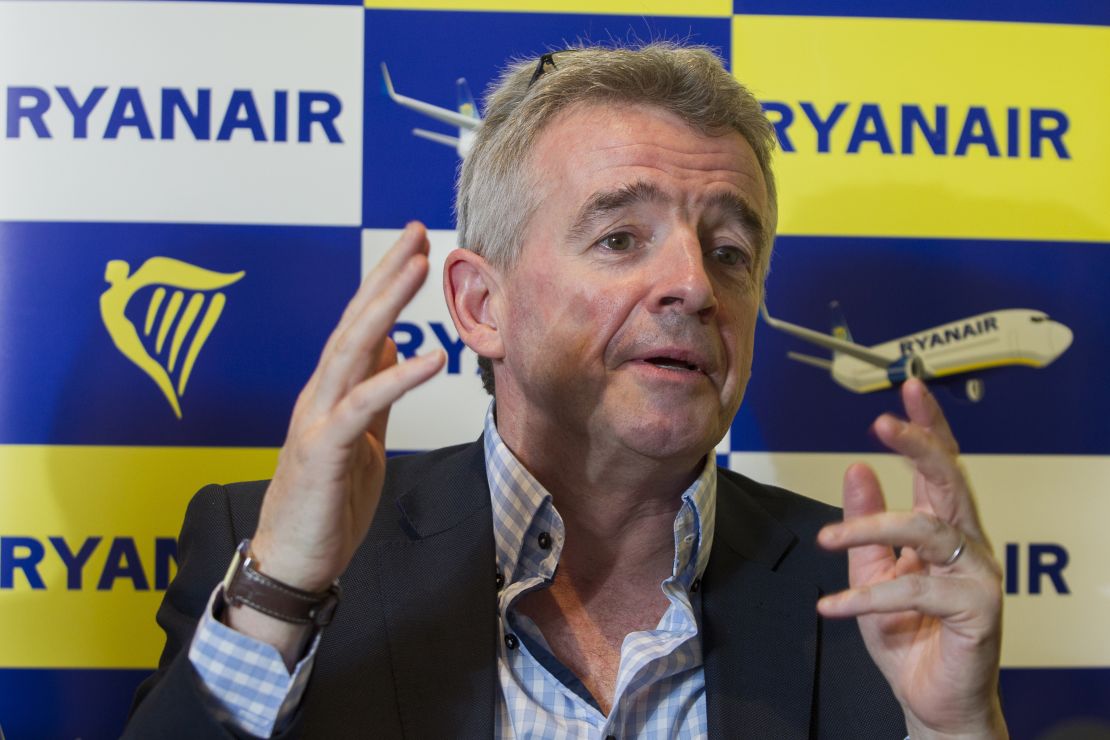 Ryanair CEO Michael O'Leary once flirted with the idea of standing cabins. And charging passengers to use the toilet. The airline hasn't followed through with either idea. 