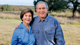 George Bush portrait restricted
