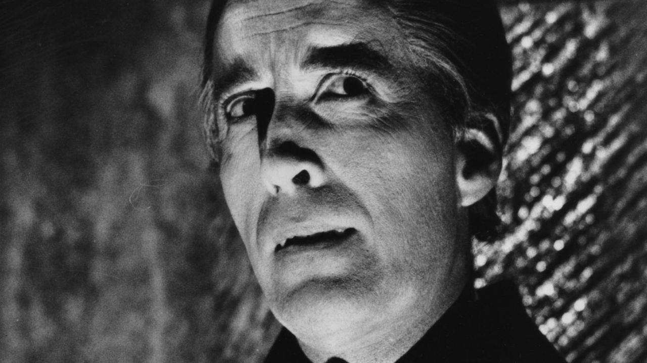 1968:  Christopher Lee as Dracula, from the film 'Dracula Has Risen From The Grave', directed by Freddie Francis for Hammer.  (Photo by Keystone/Getty Images)