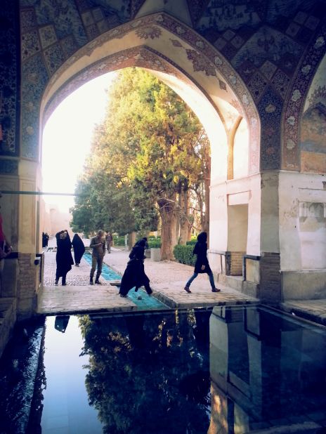 Fin Garden in Kashan, Iran's oldest Persian garden, was completed in 1590.