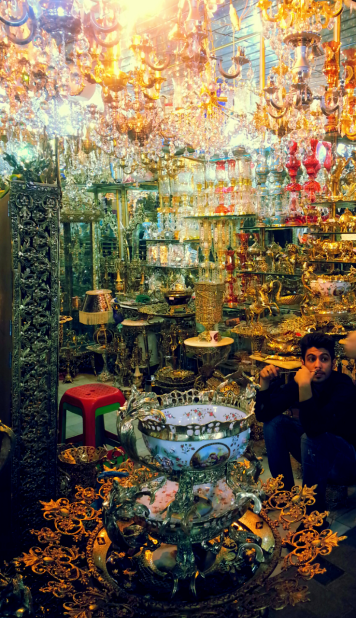 Everything you could ever need is for sale in Tehran's vast, labyrinthine bazaar.