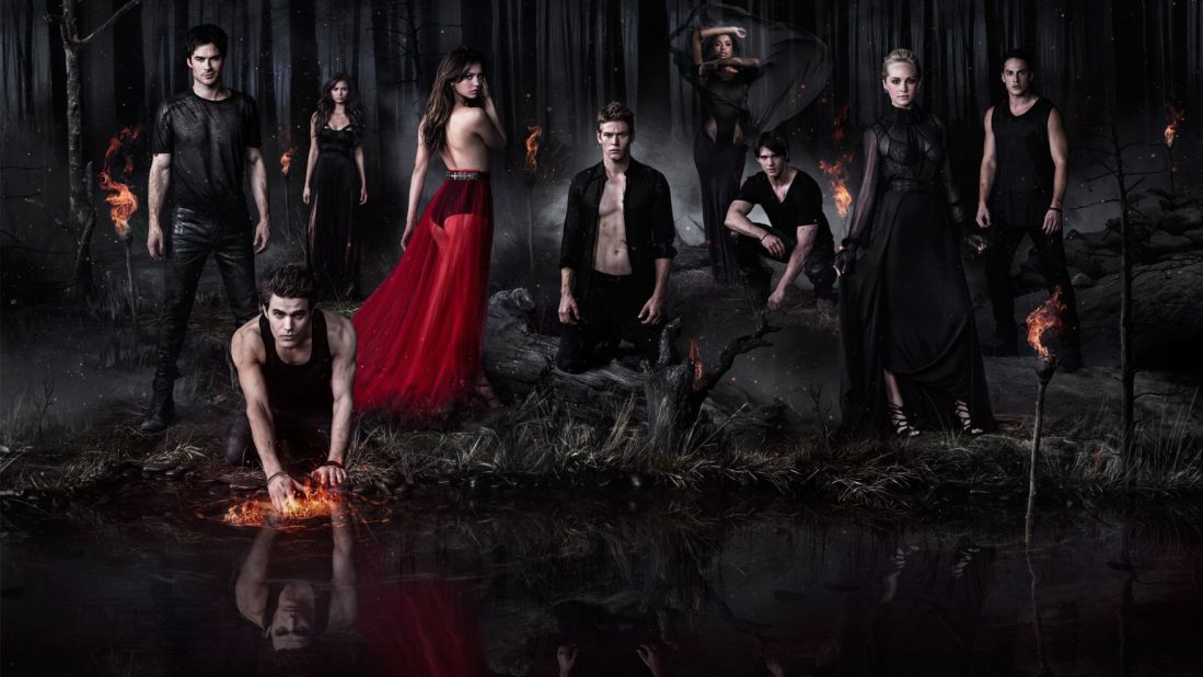 In 2009, The CW -- a.k.a., the network the teens watch -- premiered  "The Vampire Diaries," another TV show adapted from a book series. Starring a pair of ridiculously handsome brothers and the teen girl they both fall for, "TVD" has an equal mix of heat, camp and teen-friendly plotting. 