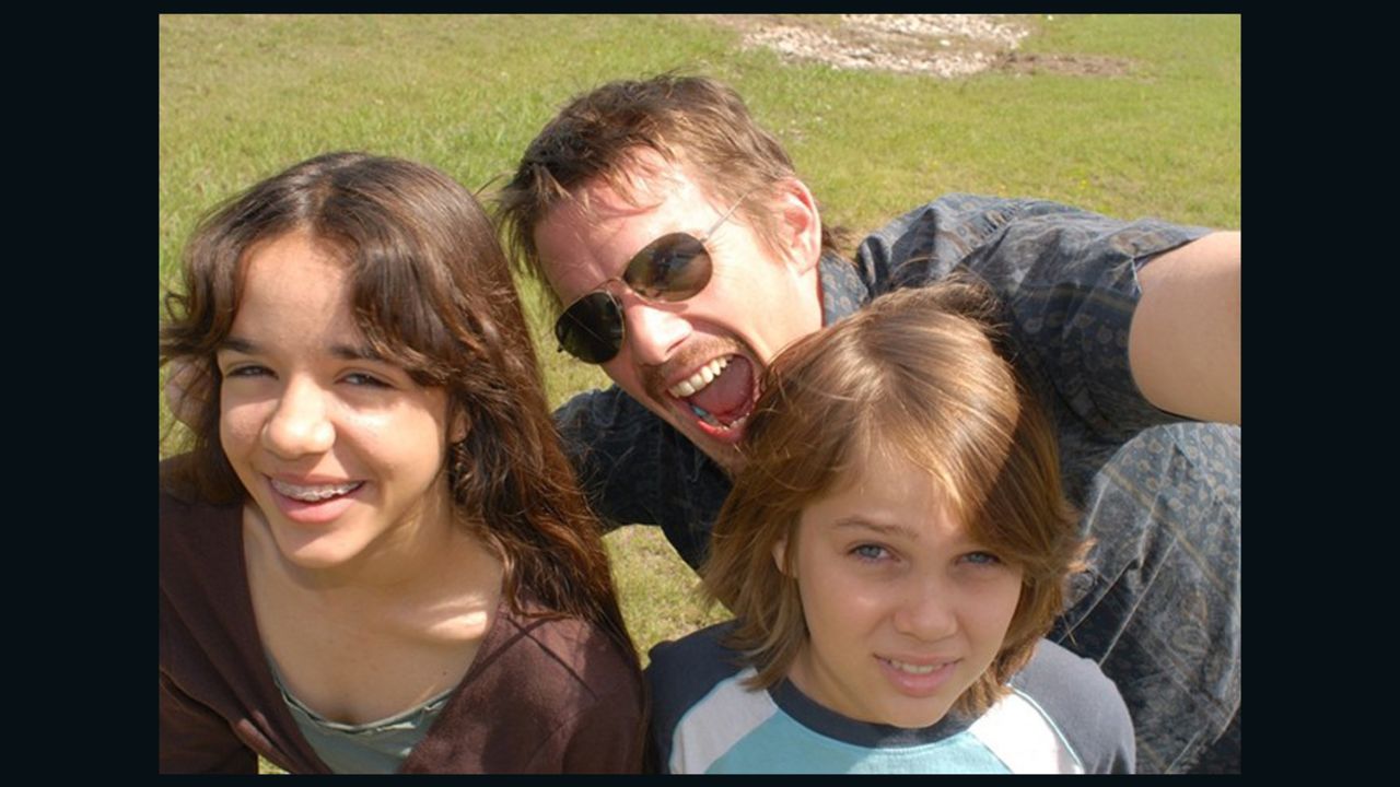 (From left) Lorelei Linklater, Ethan Hawke and Ellar Coltrane star in Richard Linklater's "Boyhood."