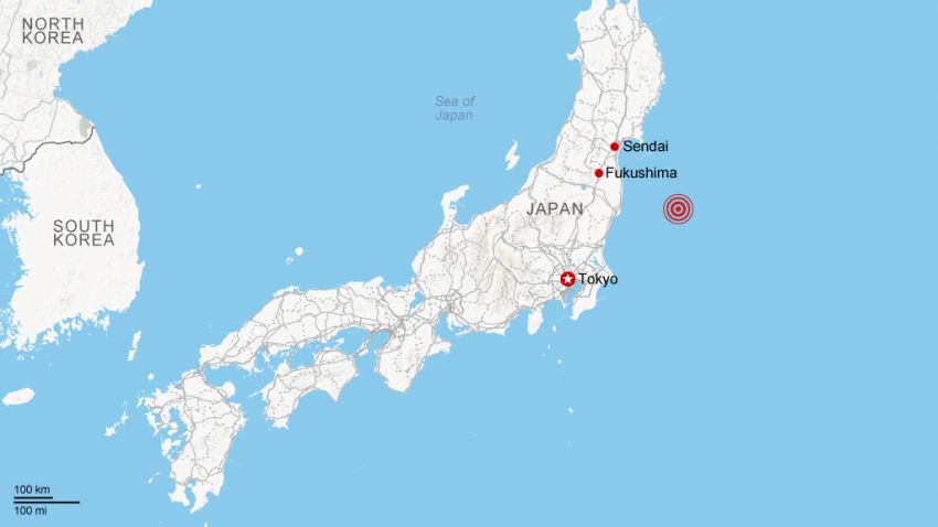map japan earthquake 0711