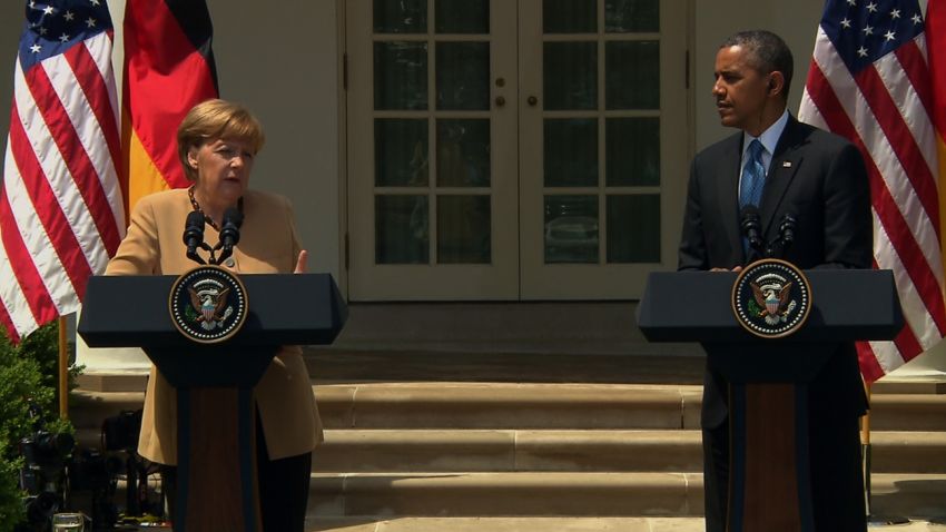 Obama & Merkel - S033047841