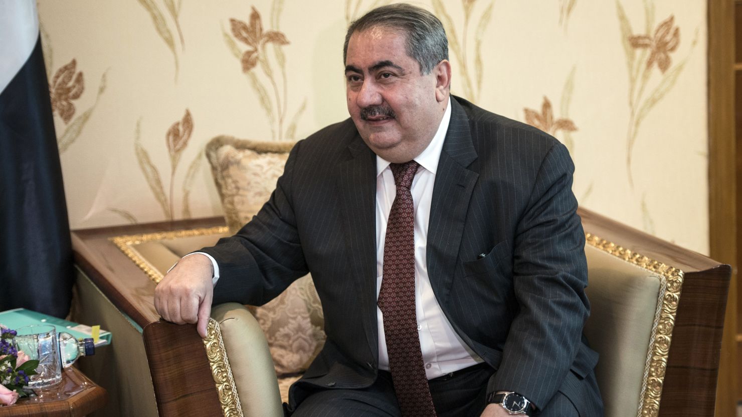 Hoshyar Zebari is shown in Baghdad on June 23. A Prime Minister's adviser will be interim foreign minister, officials say.