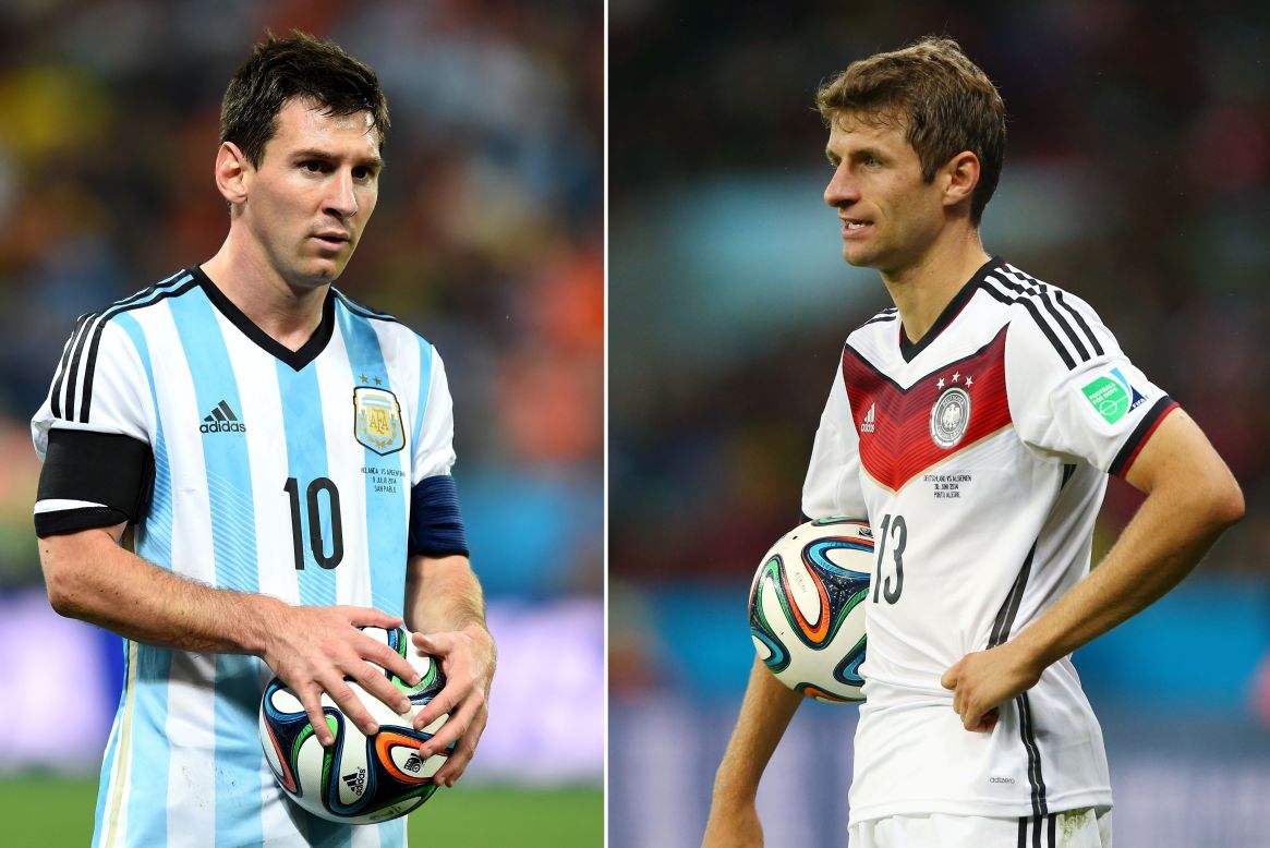 La final tendrá como protagonistas a dos astros del fútbol que buscan hacer historia: Lionel Messi y Thomas Muller. Ambos compiten por el Balón de Oro y la Bota de Oro del Mundial.