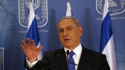Netanyahu press conference
