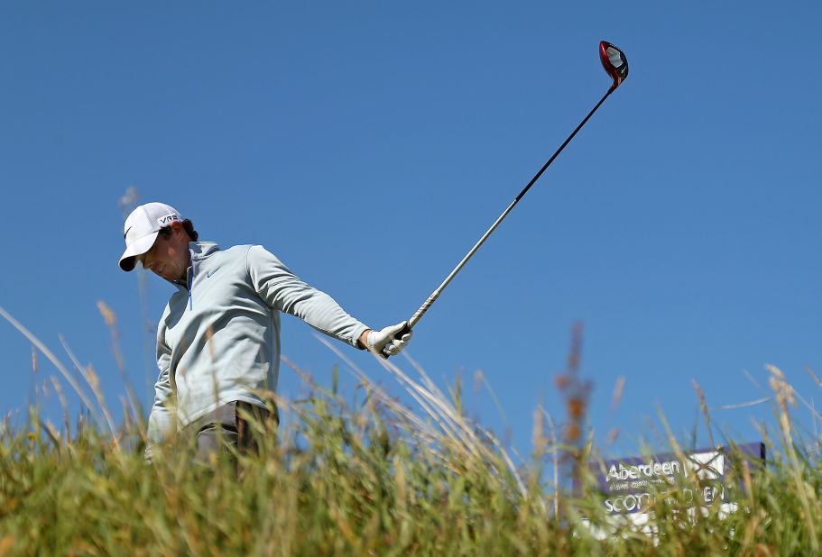McIlroy has utilized the time he has spent in his native Northern Ireland prior to the British Open to get his game in good shape for links golf. "I'll be getting as much practice around the greens because that's where you have a lot of variety and play shots you normally don't play on tour," he said.