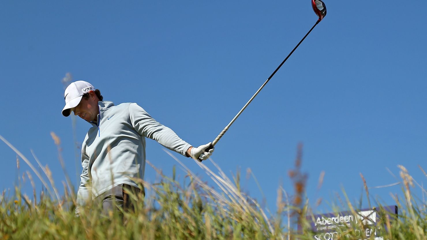 There was no place to hide for Rory McIlroy at the Scottish Open on Friday after he shot a 78. 