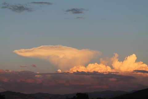 "It was so beautiful. It was larger than other moons. We had a thunderstorm trying to develop right when it was rising," <a href="http://ireport.cnn.com/docs/DOC-1152109">Patti Wolff</a> from Phoenix, Oregon, said.