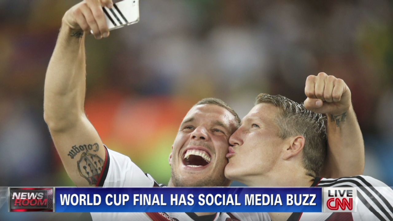 Social media, like selfies, became a part of the 2014 World Cup's story, with record online engagement.