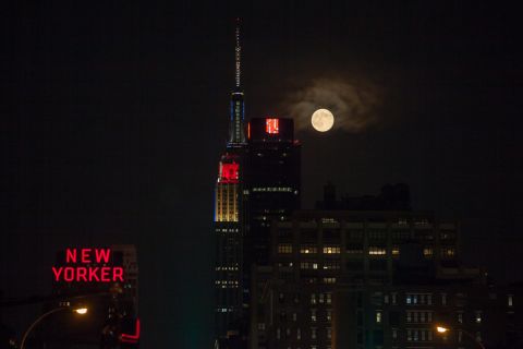 Mike Chiodo, who professionally goes by <a href="http://ireport.cnn.com/docs/DOC-1152464">Mikiodo</a>, loved photographing the supermoon so much, he did it two nights in a row. "Living in New York City, I am always craving some nature; I don't get enough. So I often look to the evening and nighttime skies to get my fix," he said.