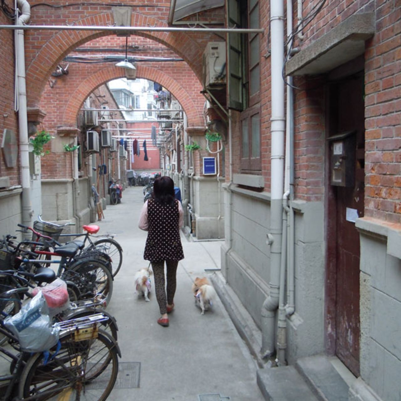 Most authentic Shanghainese life is hidden in alleyways.