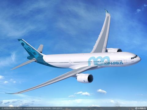 Airbus announced at the Farnborough Airshow that the company will release a new A330neo airliner --  a revamped version of the A330 model.