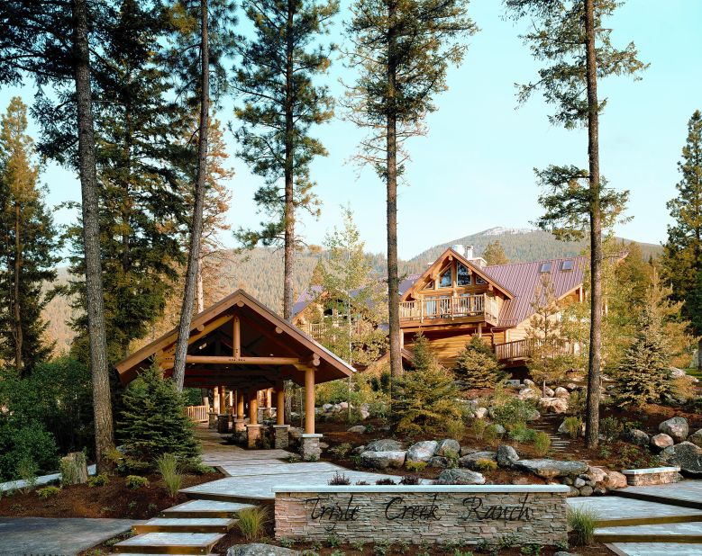 The Triple Creek Ranch in Montana was voted the world's top hotel by Travel + Leisure readers. The luxurious mountain retreat offers activities to suit a variety of tastes, from scenic hikes, wildlife spotting, wine tastings, cattle drives and helicopter tours above Glacier or Yellowstone National Parks.