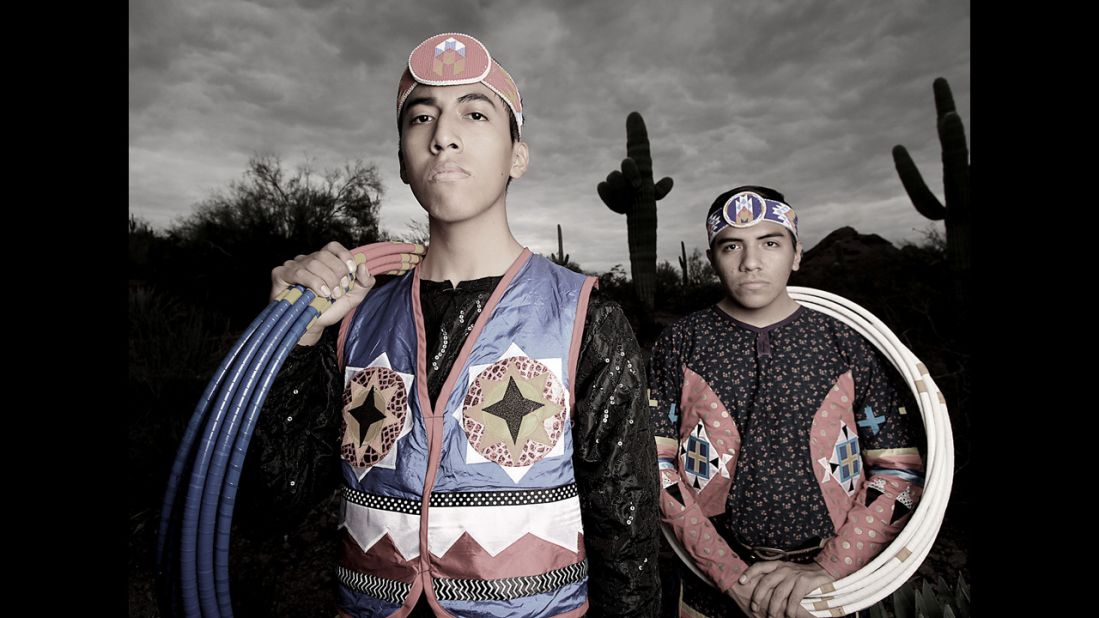 Sky and Talon Duncan are world champion hoop dancers from the Three Affiliated Tribes of Mandan, Hidatsa and Arikara Nation and San Carlos Apache Tribe. 