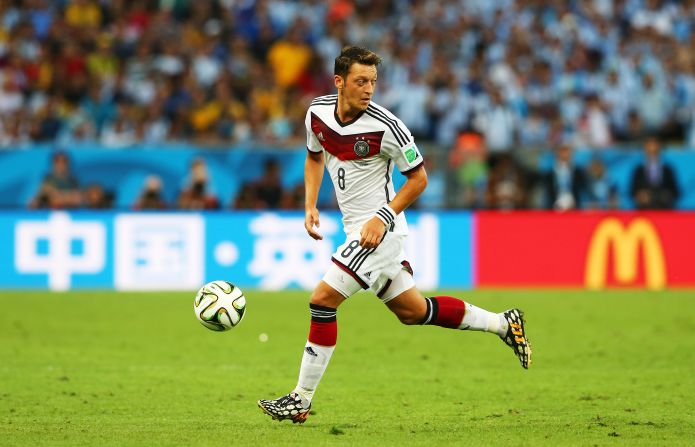 Mesut Ozil was man of the match when Germany crushed England 4-0 in 2009 and he was a fixture of Germany's triumphant team in Brazil.