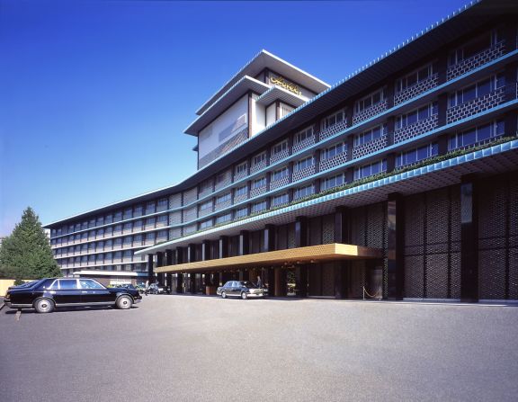 The classic Japanese entry to Tokyo's Hotel Okura has welcomed guests since it was built half a century ago.