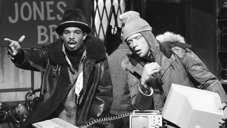 Damon Wayans, left, and Anthony Michael Hall were players on "SNL" from 1985 to 1986 before being let go. They've since found fame in film.