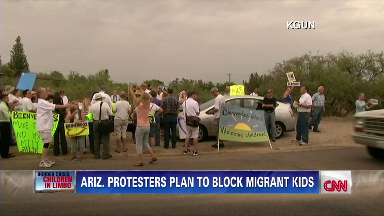 Growing Protests Over Immigrant Children Hits Arizona Cnn