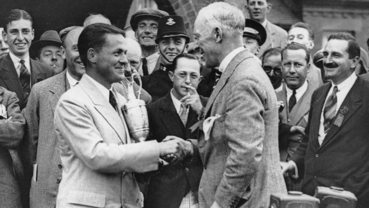 Jones was made an honorary member at Hoylake after his victory. This meant the only three amateurs to win the British Open title had all been members at the club -- Harold Hilton and John Ball being the others.