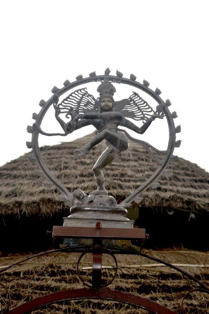 Terrified to do a headstand?  Shiva, the patron god of strength, has got your (spiritual) back.