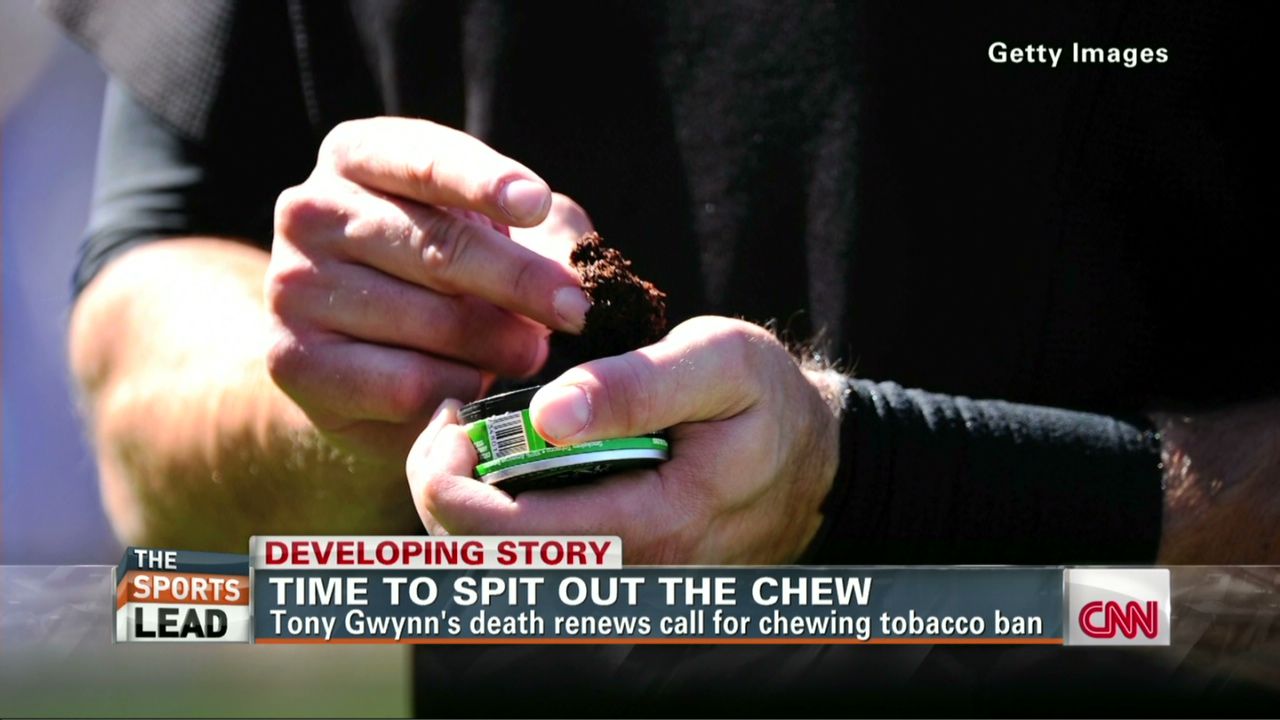 California To Big-League Ballplayers: Stop Chewing Tobacco 